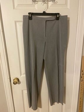 Anne Klein Women’s Light Gray Dress Trousers